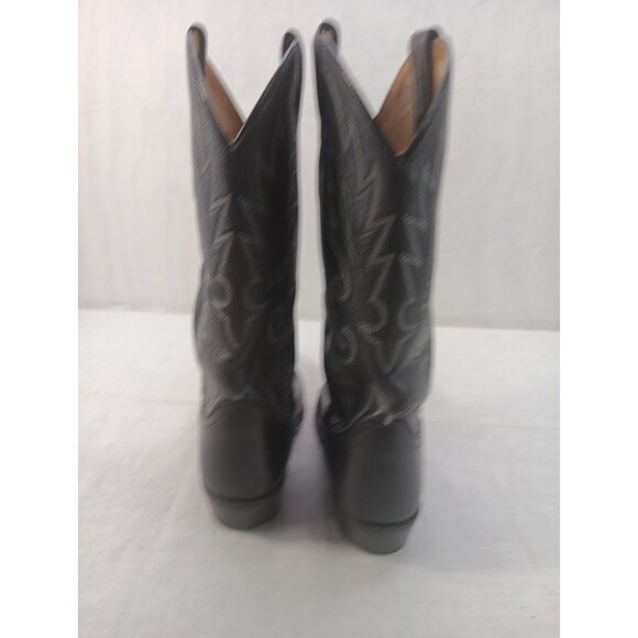 Dan Post Men\'s Boots Black Leather Size 10D main image 6